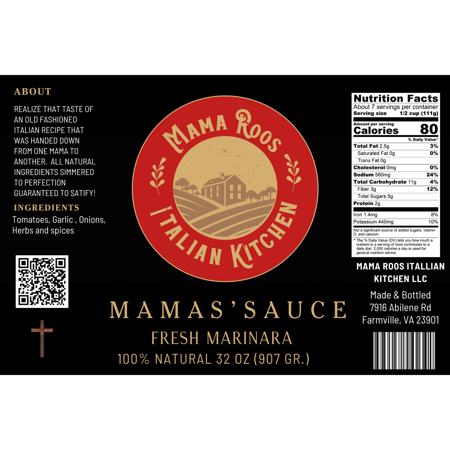 6 Pack of Mamas' Sauce