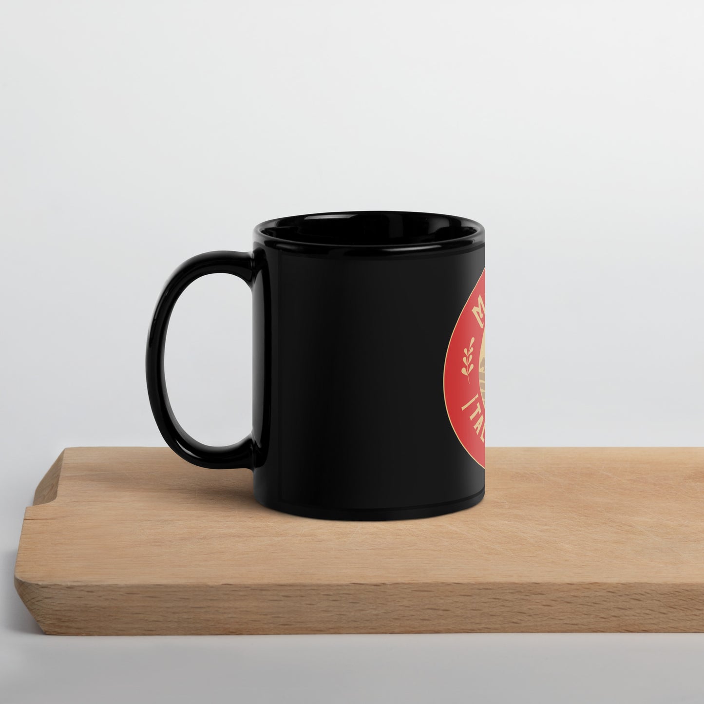 Black Glossy Mug