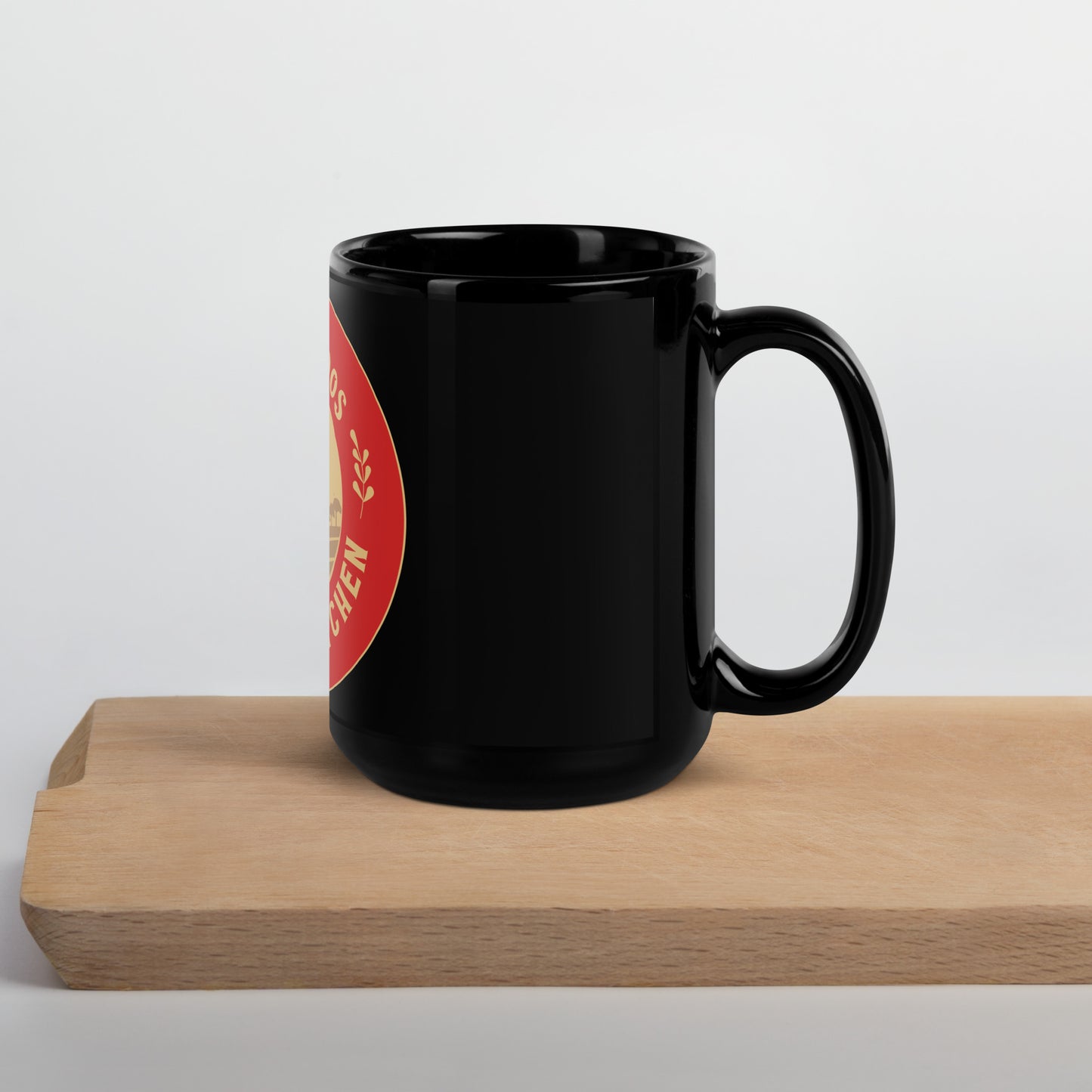Black Glossy Mug